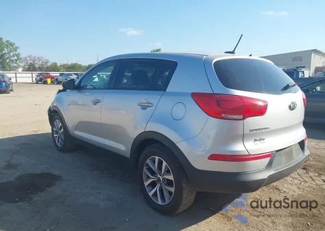 2015 Kia Sportage Lx из США, поврежденный, VIN KNDPBCAC5F7678729